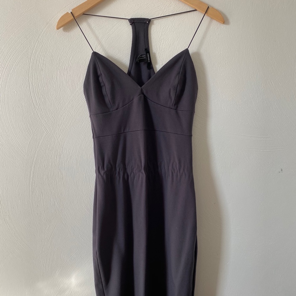 Forever21 V-Neck Fitted Dress